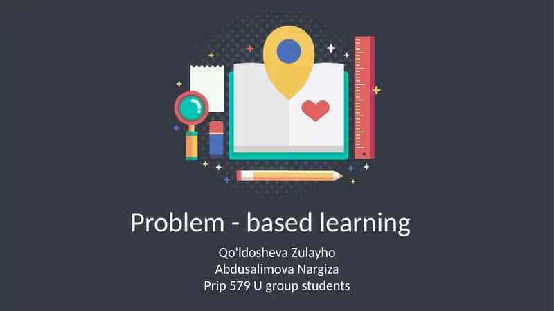 Problem-based learning 1