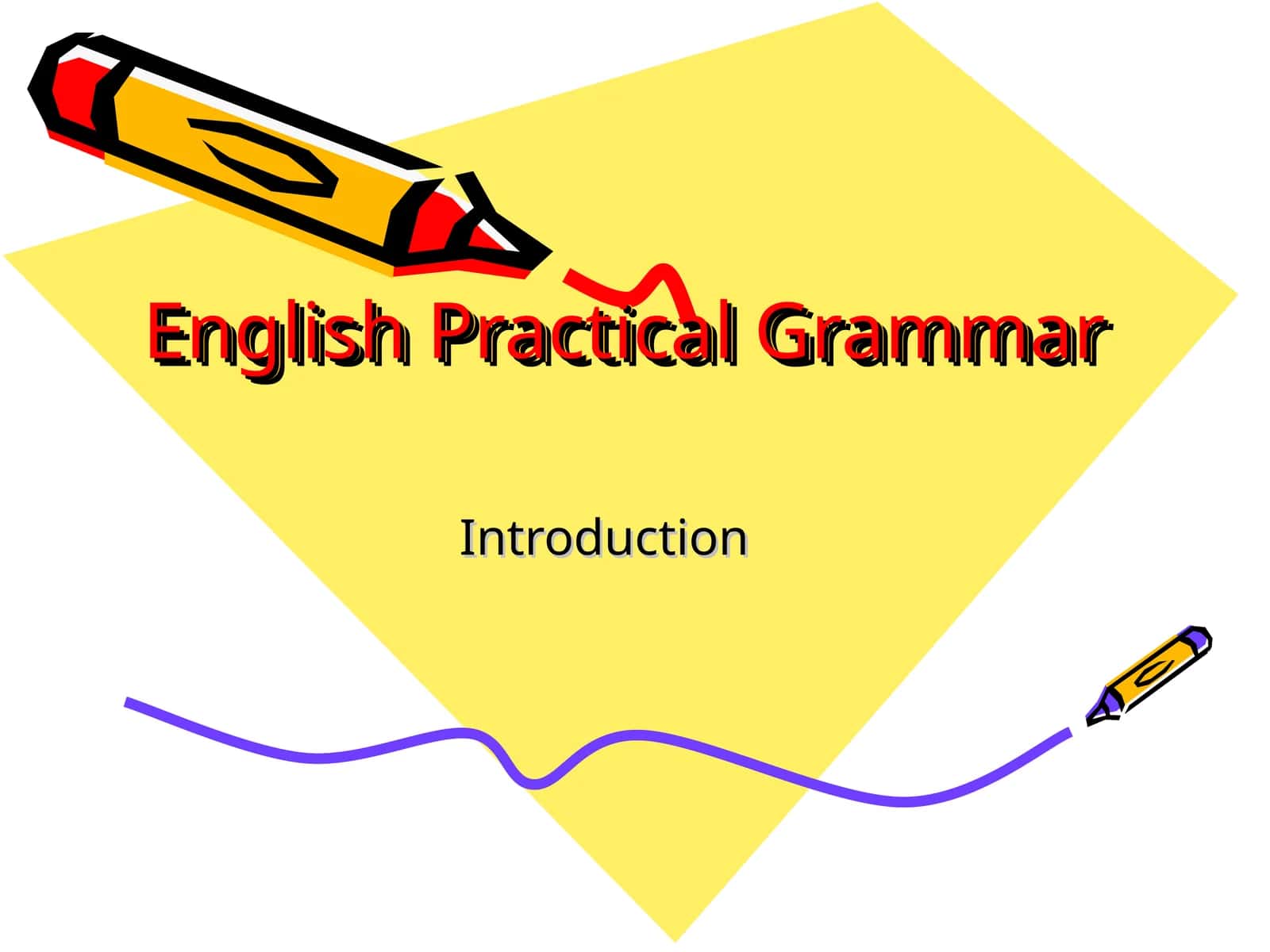English Practical Grammar 1
