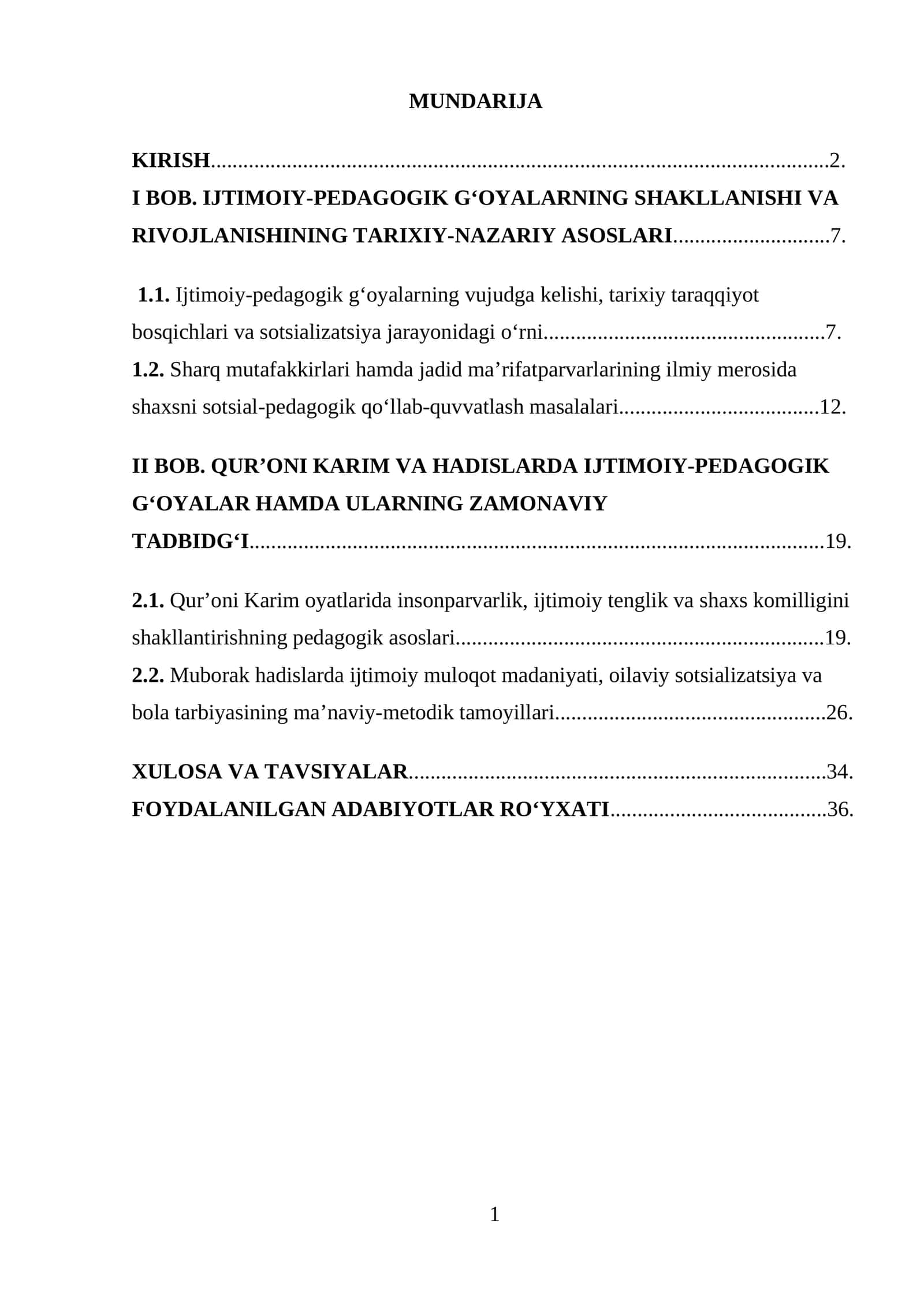IJTIMOIY-PEDAGOGIK G‘OYALARNING SHAKLLANISHI VA RIVOJLANISHINING TARIXIY-NAZARIY ASOSLARI 1