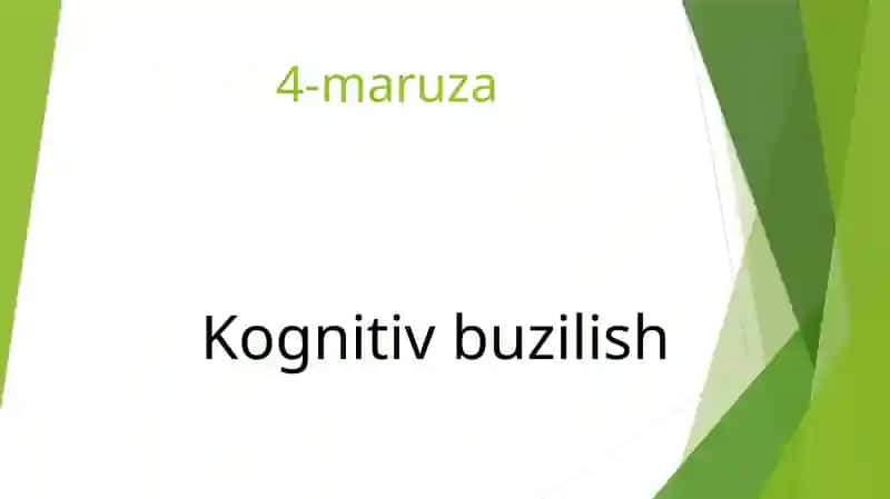 Kognitivbuzilish