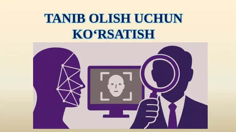 Tanibolish uchun ko‘rsatish 1