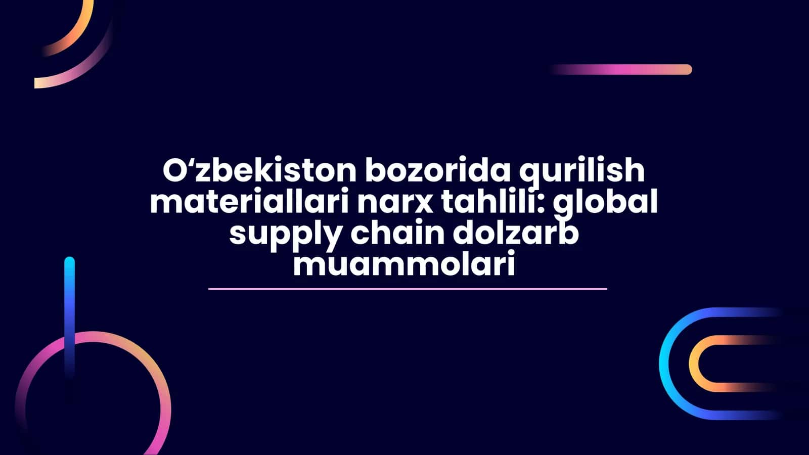 Qurilish Materiallari Narx Tahlili 1