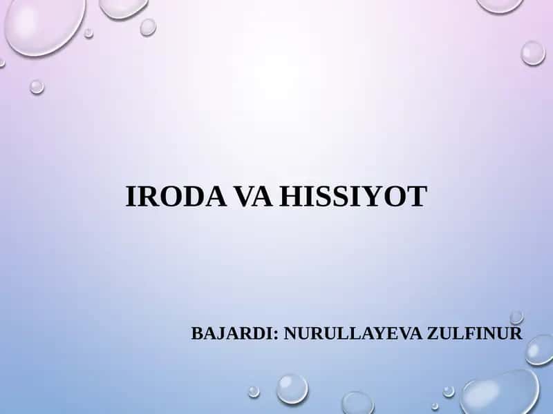 Irodavahissiyot 1