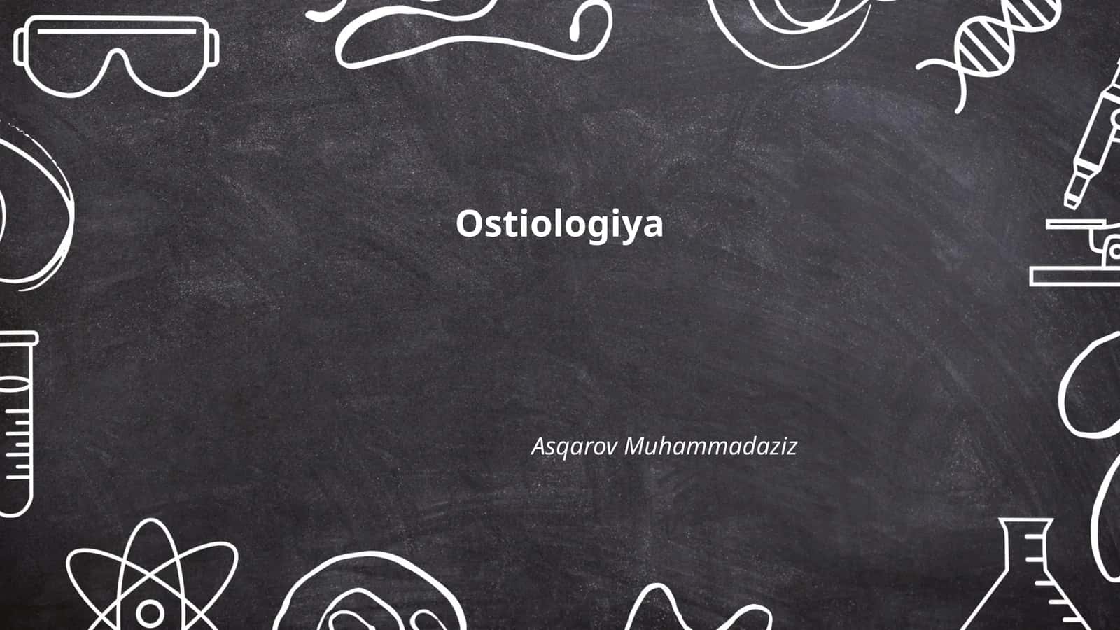 Ostiologiya 1