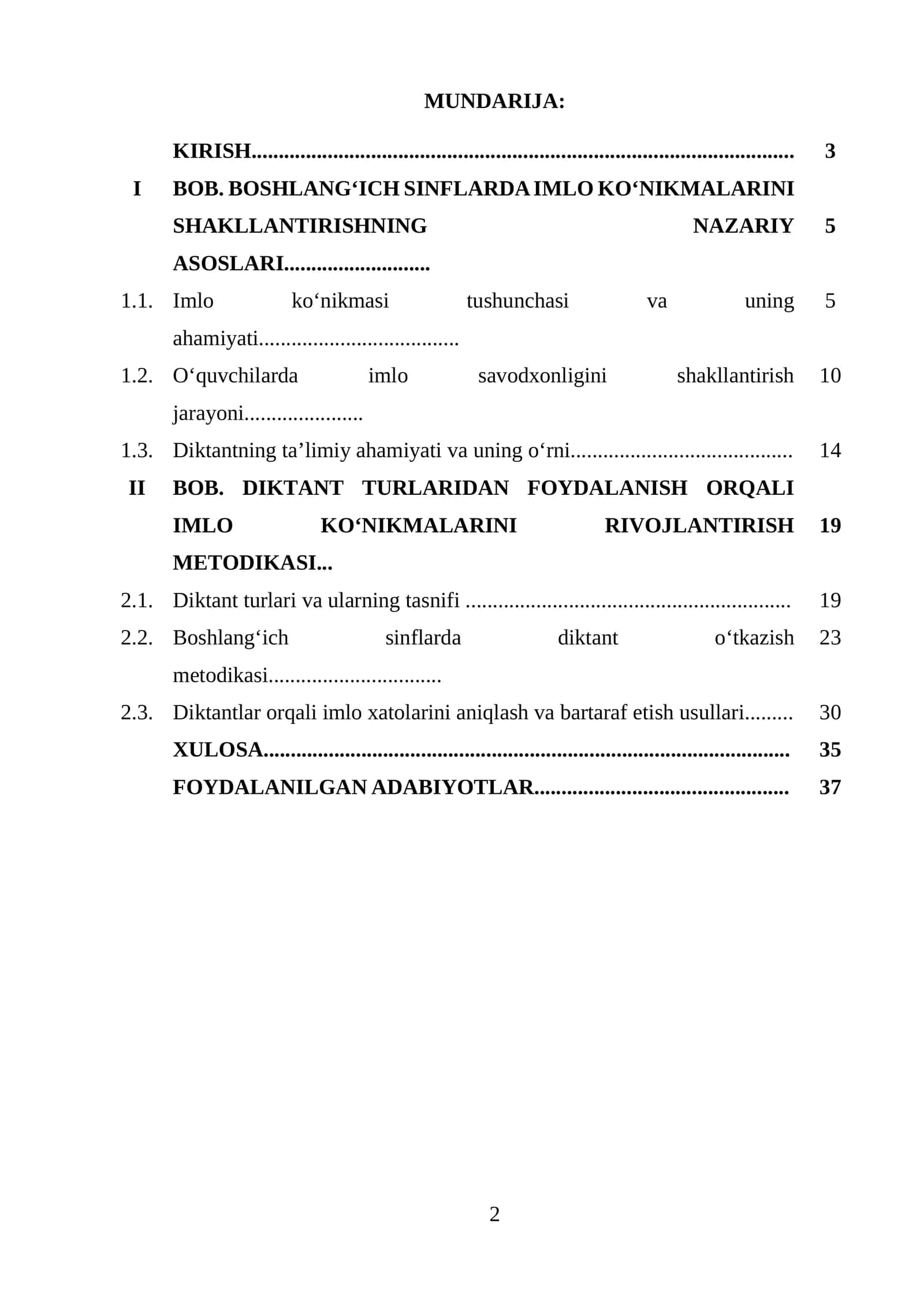 IMLO KO‘NIKMALARINI RIVOJLANTIRISH METODIKASI 1