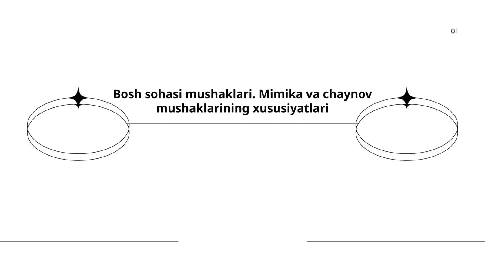 Bosh sohasi mushaklari. Mimika va chaynov mushaklarining xususiyatlari 1
