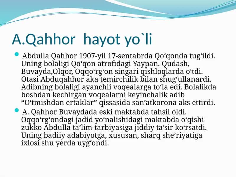 A.Qahhorhayotyo`li 1