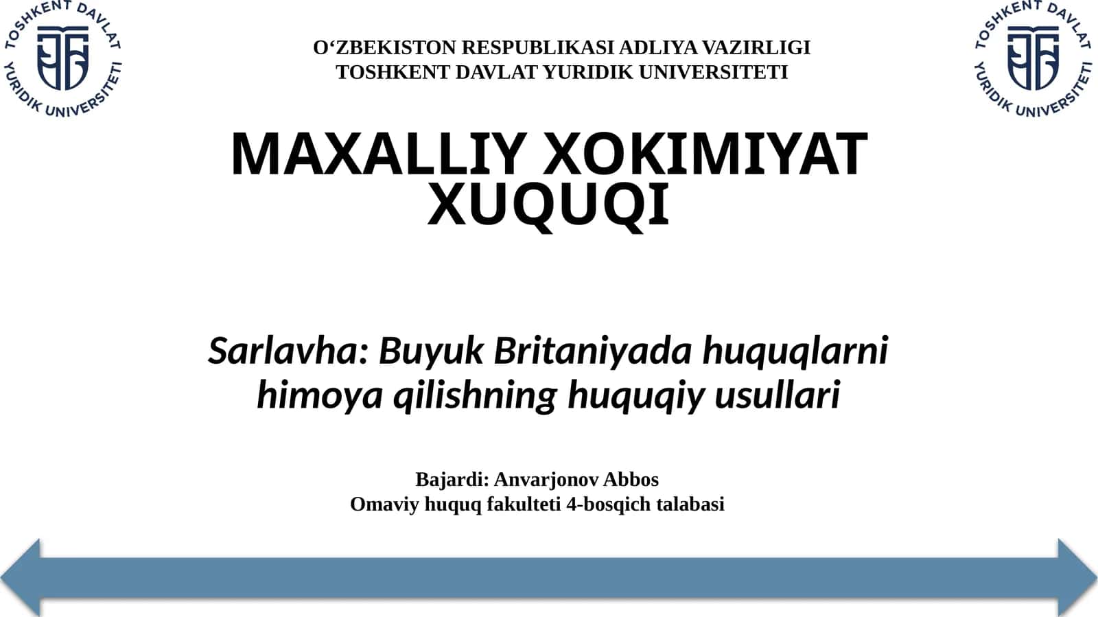 Buyuk Britaniyadagi huquqlarni himoya qilishning huquqiy usullari 1