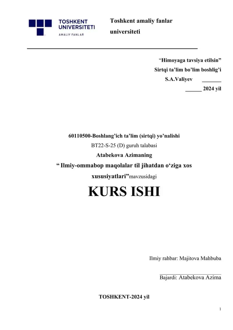 Ilmiy-ommabop maqolalar til jihatdan o‘ziga xos xususiyatlari 1