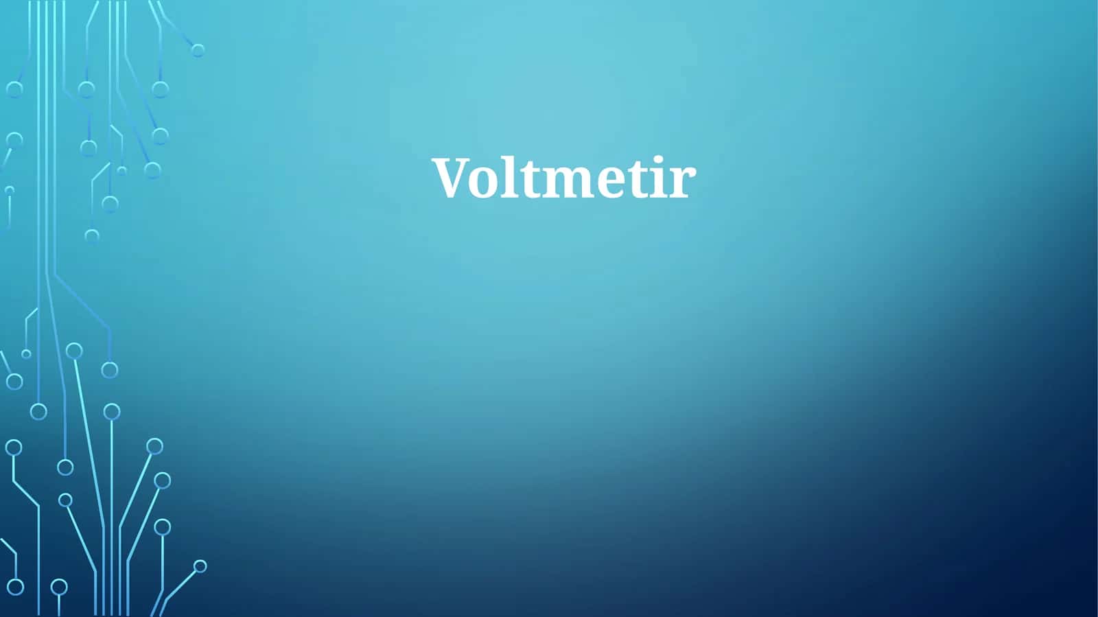 Voltmetir 1