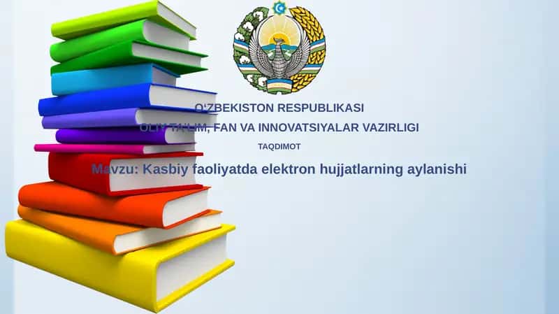 Elektron hujjat aylanishi 1