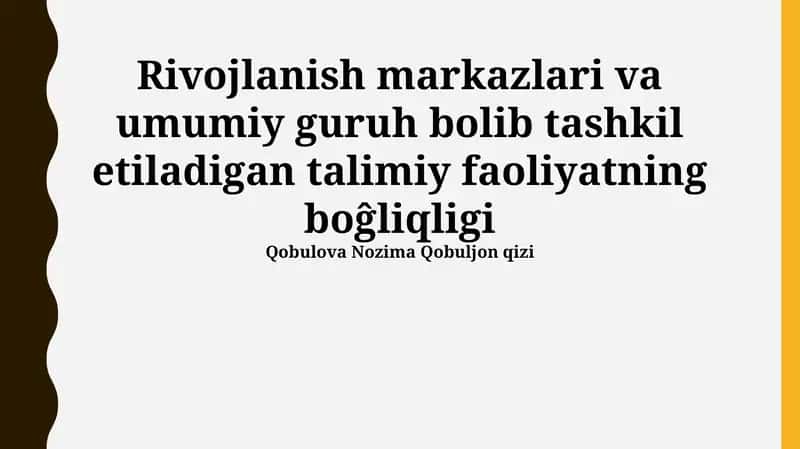 Samarali Hamkorlikni Ta’minlash Mexanizmlari 1