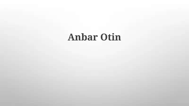 Anbar Otin 1