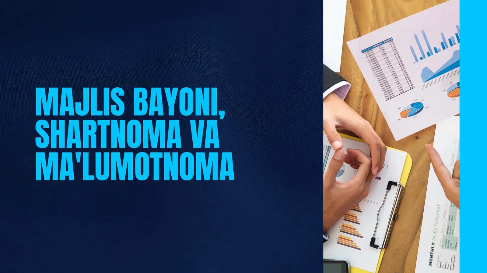Majlis Bayoni, Shartnoma va Ma'lumotnoma 1