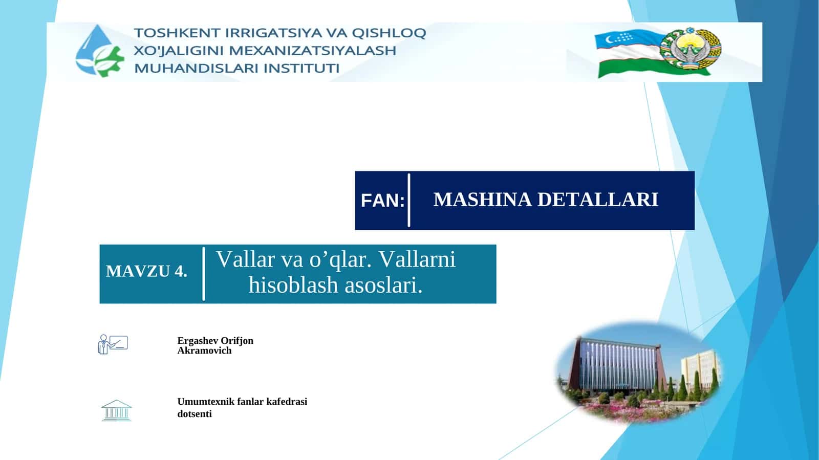 MASHINA DETALLARI 1