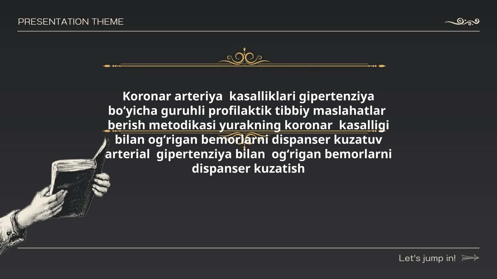 Koronar arteriya kasalliklari gipertenziya boʻyicha guruhli profilaktik tibbiy maslahatlar berish metodikasi 1