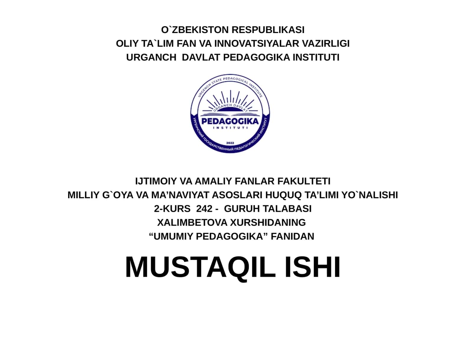 Abu Nasr Farobiyning pedagogik qarashlari 1