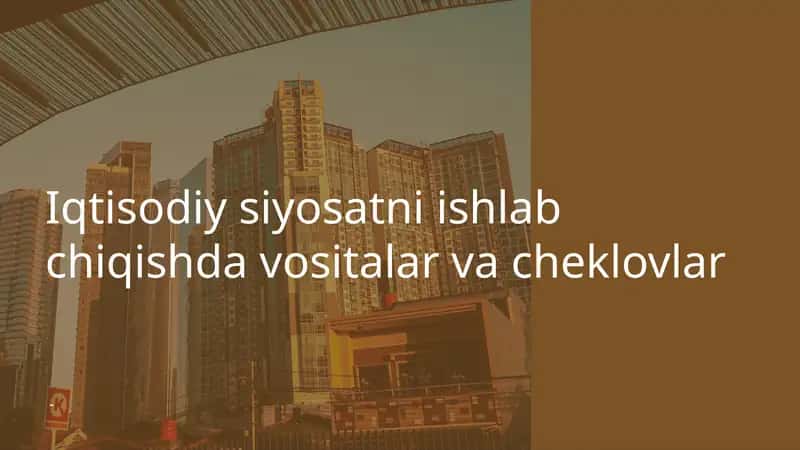 Iqtisodiysiyosat 1