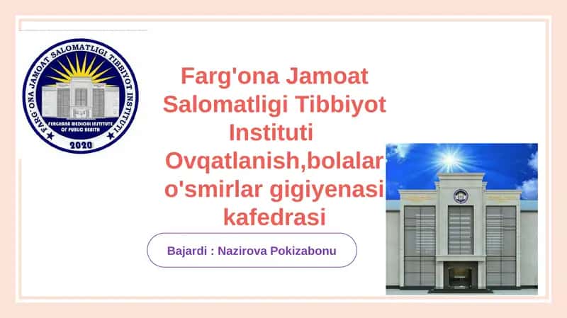 O'sish va rivojlanishning umumiy qonunlari 1