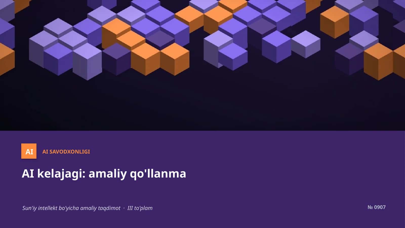 AI SAVODXONLIGI 1