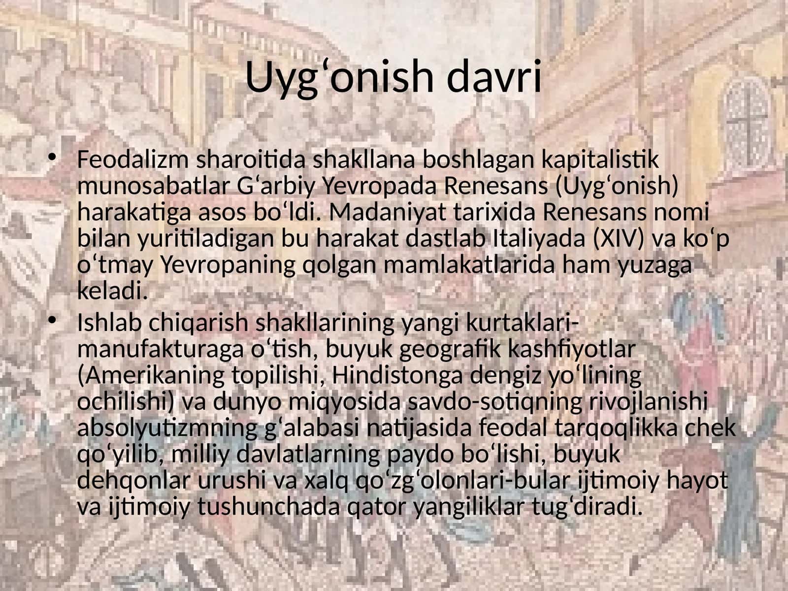 Uyg‘onish 1