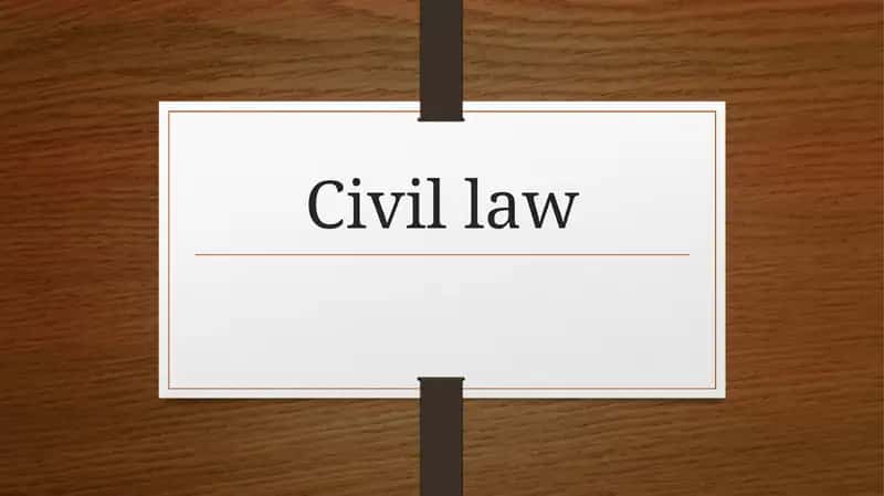 Civil law 1