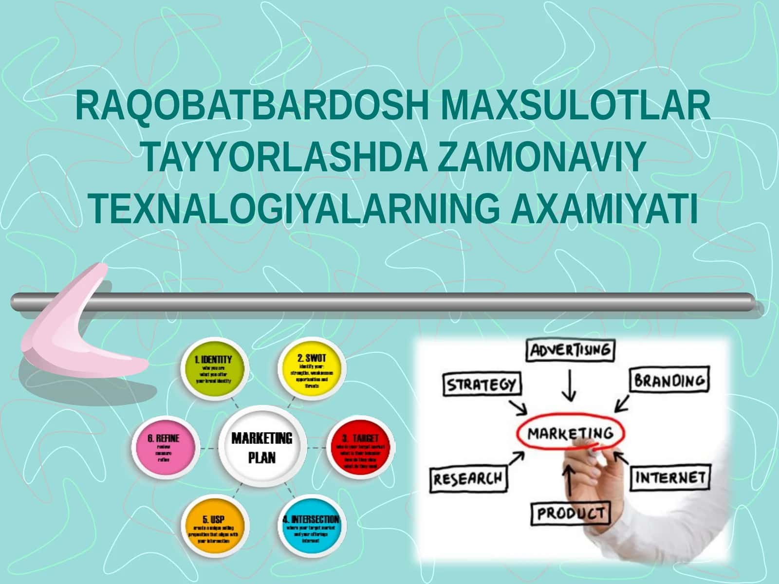 RAQOBATBARDOSH MAXSULOTLAR TAYYORLASHDA ZAMONAVIY TEXNALOGIYALARNING AXAMIYATI 1