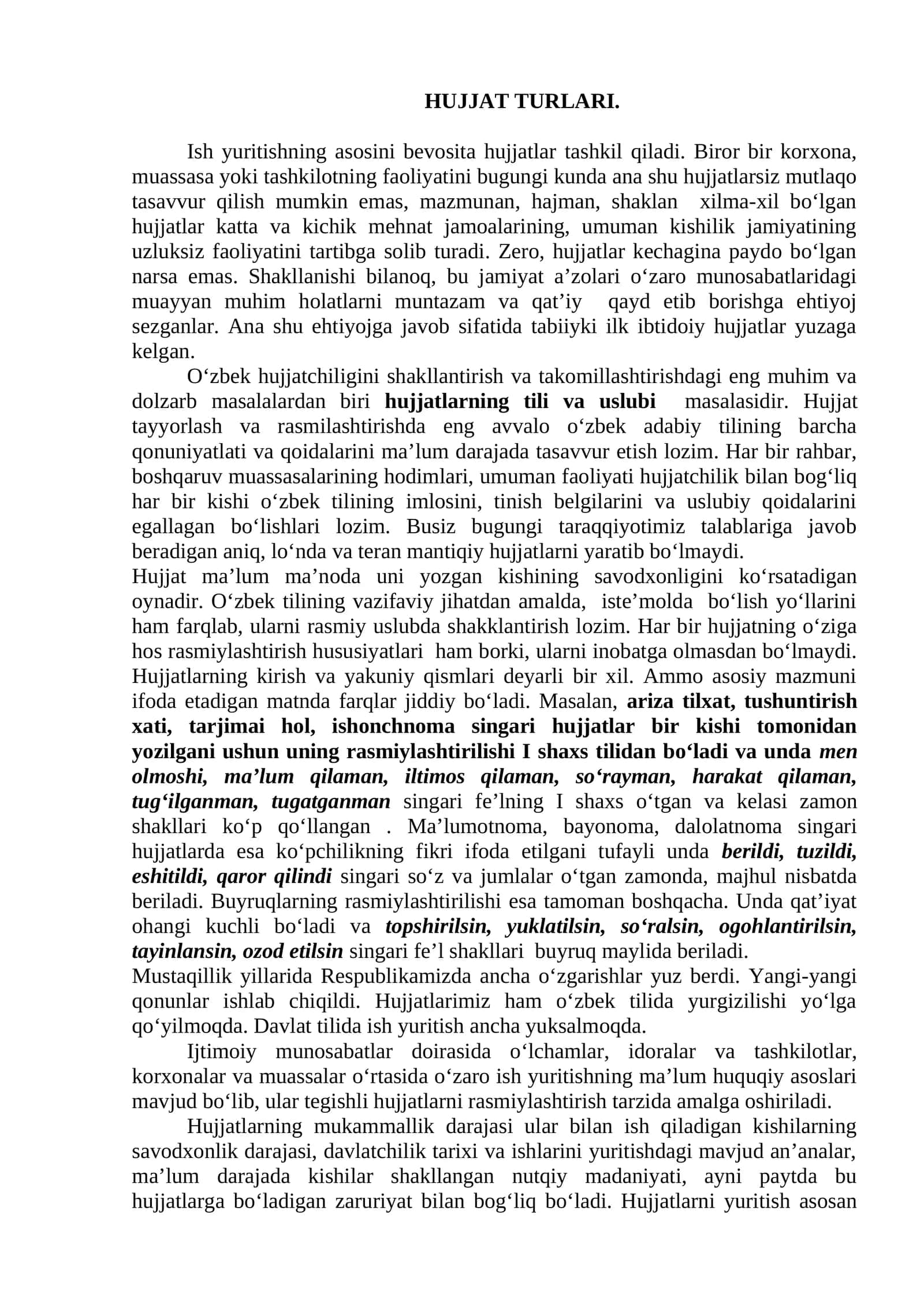 HUJJAT TURLARibb 1