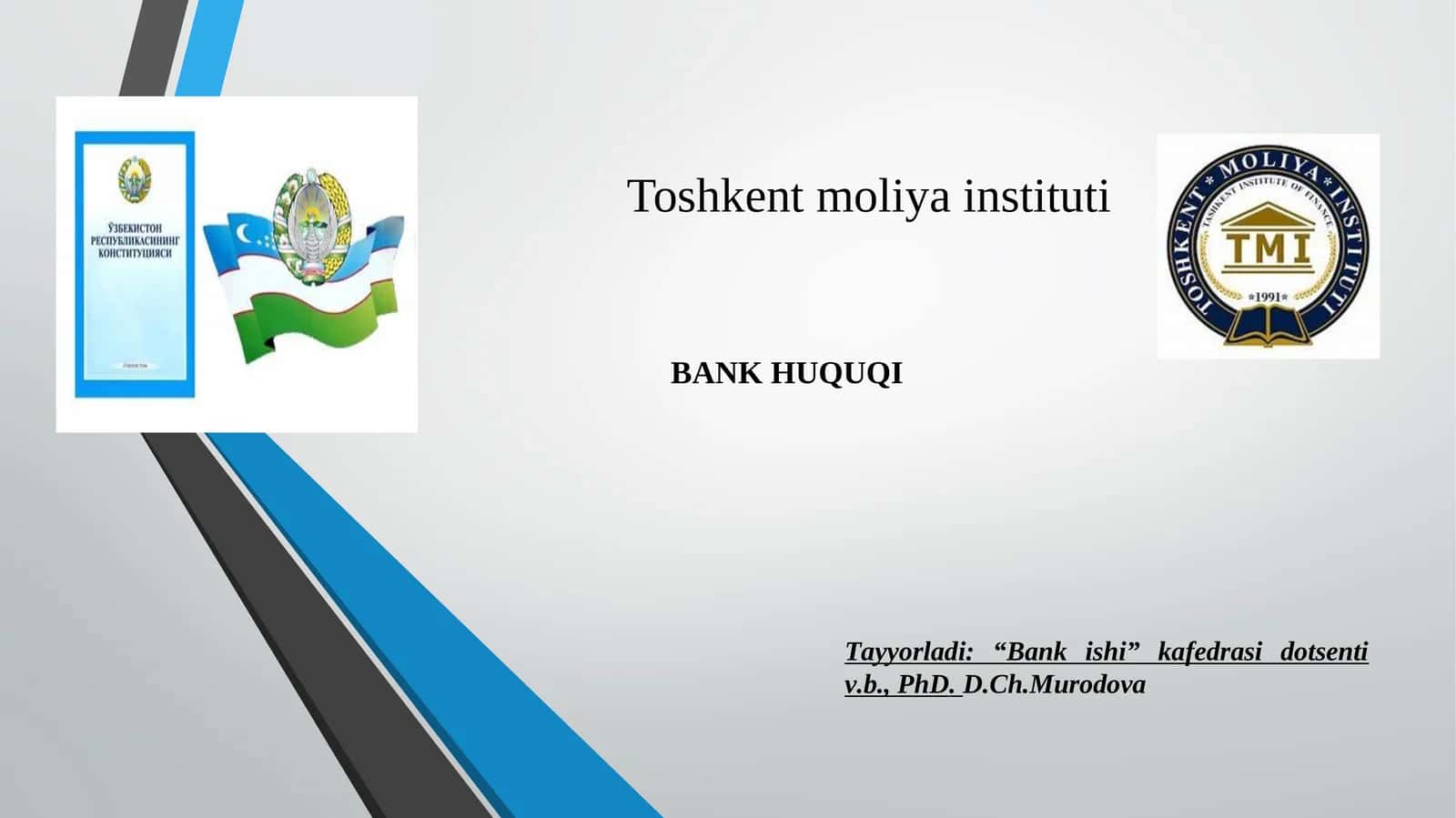 KREDIT MUNOSABATLARINI MUVOFIQLASHTIRISHNING HUQUQIY ASOSLARI 1