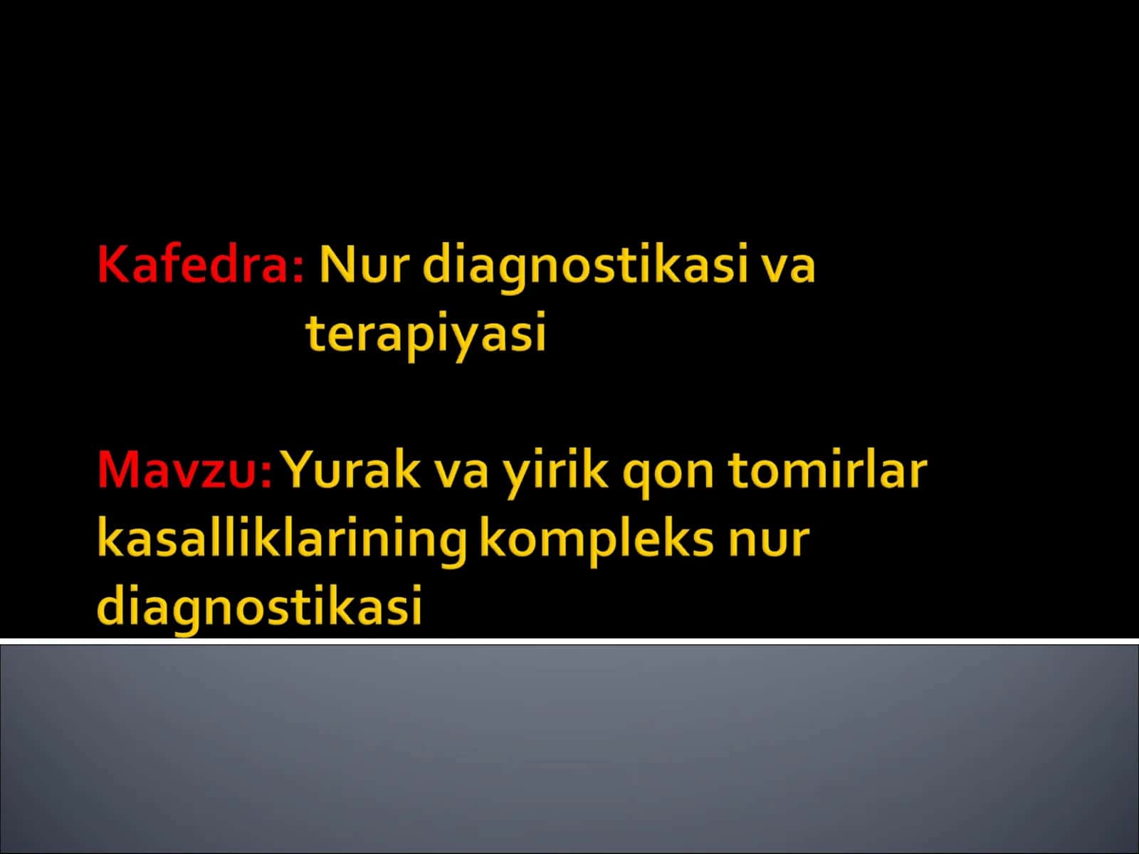 Yurak va yirik qon tomirlarni rentgenologik tekshirish usullari 1