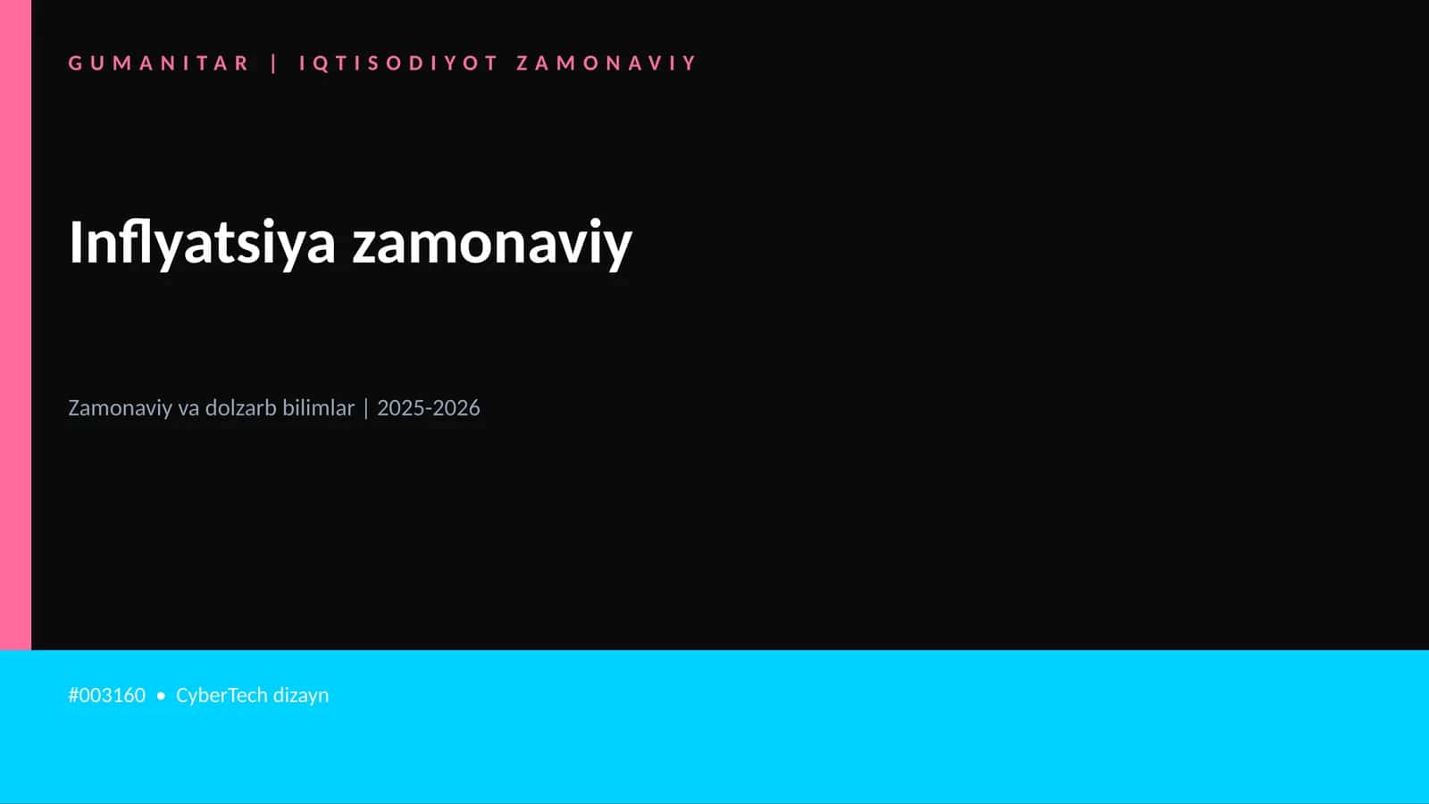 Inflyatsiya zamonaviy 1