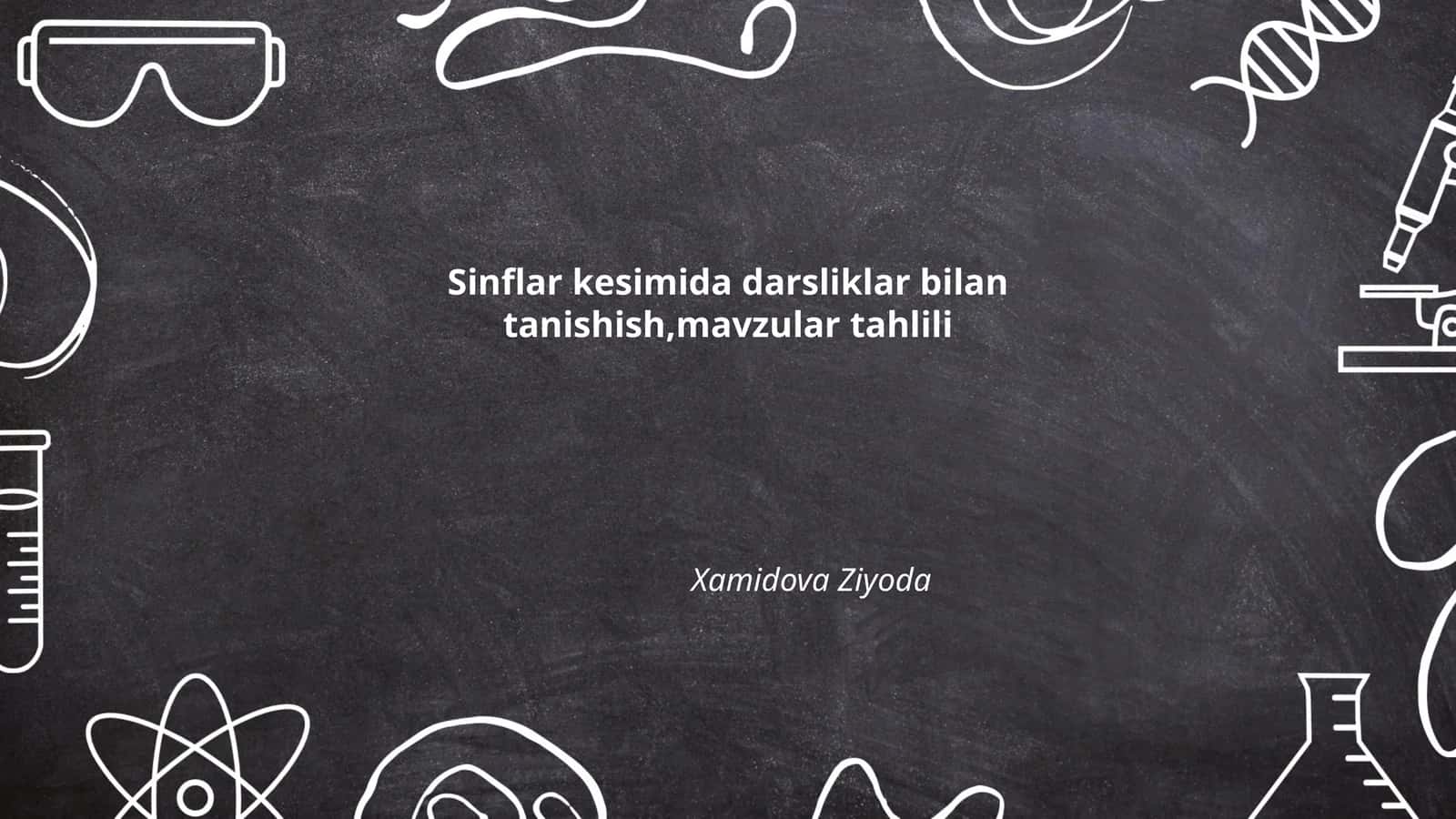 O‘quv dasturlarini tahlil qilish 1