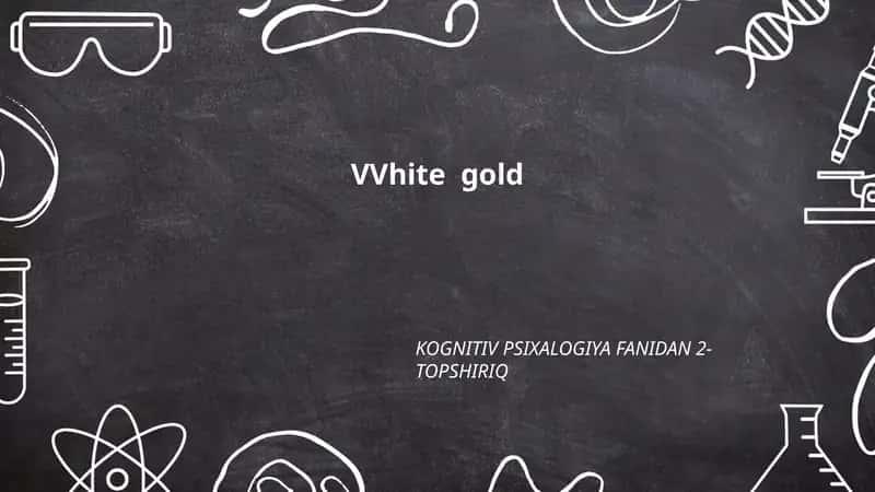 VVhite gold 1