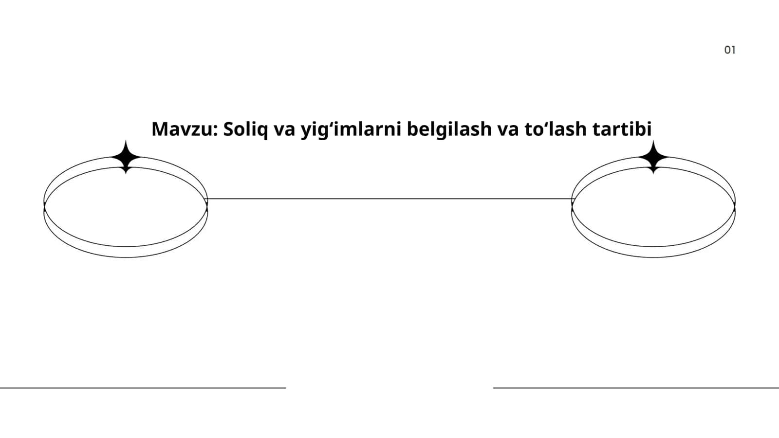 Soliqlarni belgilash va to'lash tartibi 1