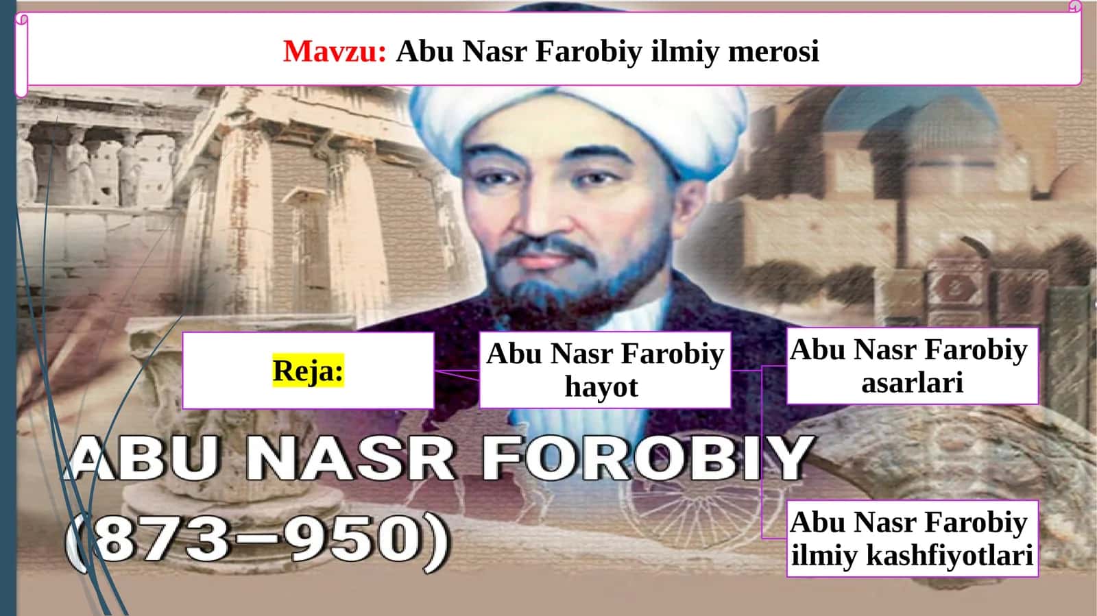 Abu Nasr Farobiy ilmiy merosi 1
