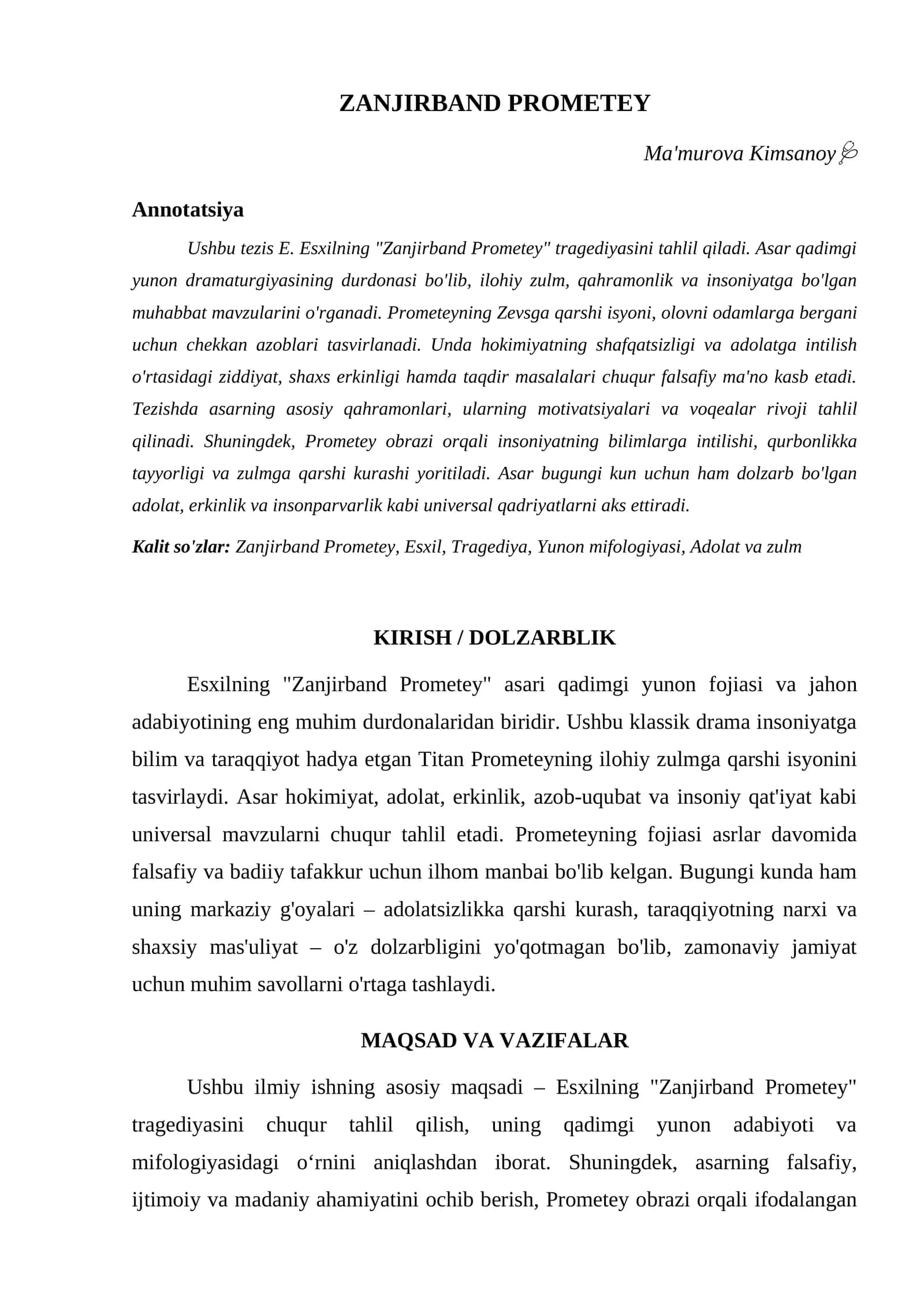 Zanjirband Prometey 1