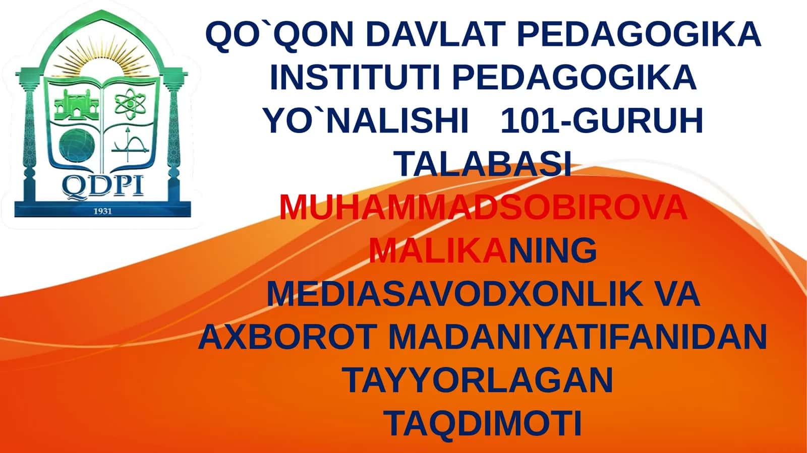 OAV AHOLINING MEDIASAVODXONLIGINI OSHIRUVCHI VOSITA SIFATIDA 1