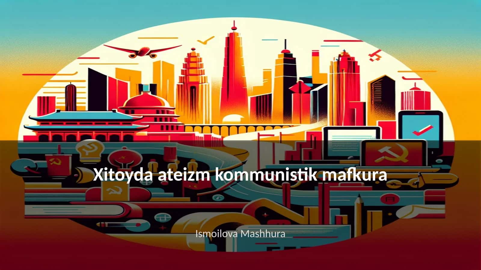 Xitoyda ateizm kommunistik mafkura 1