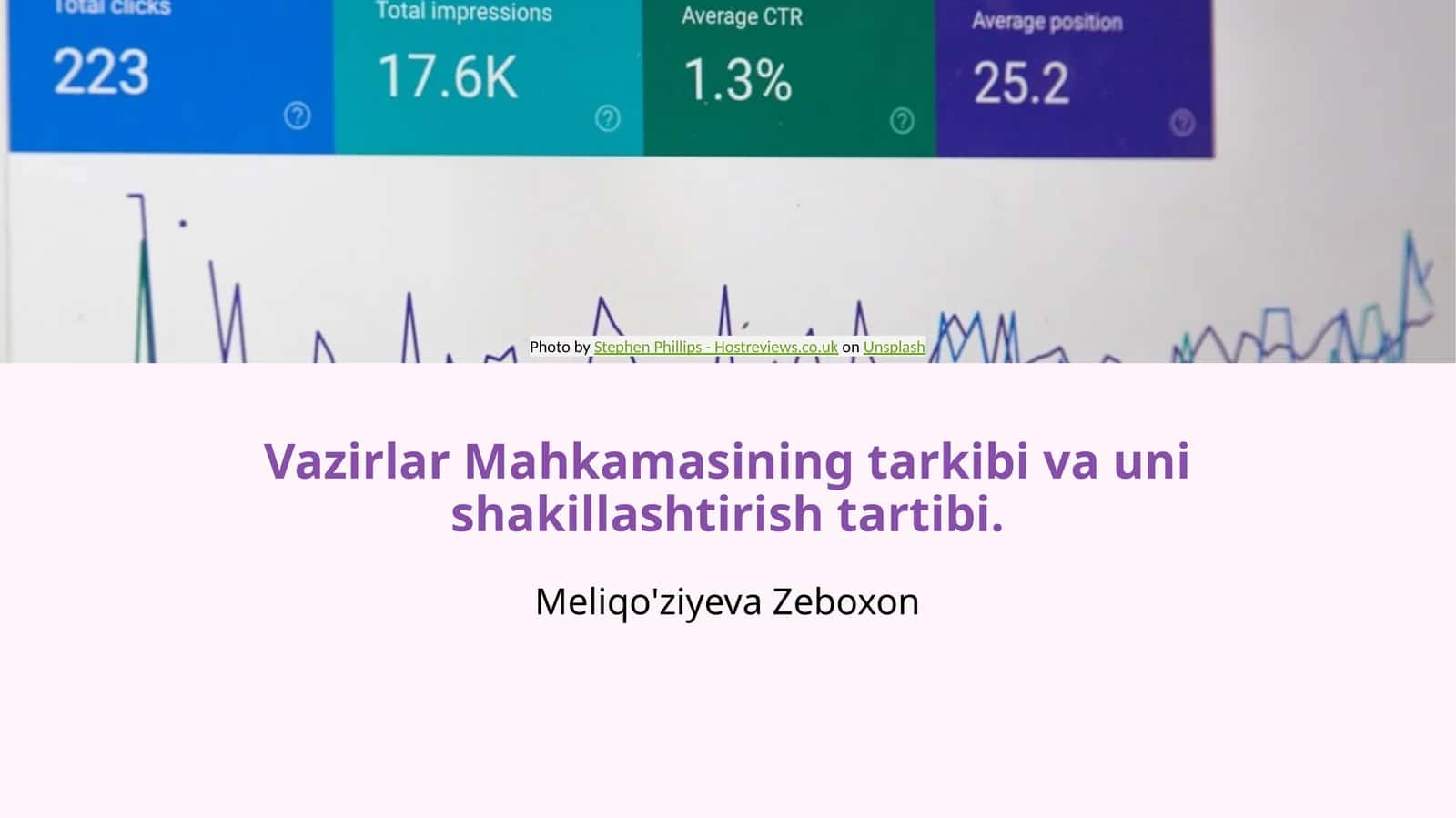Vazirlar Mahkamasining tarkibi va uni shakllantirish tartibi 1