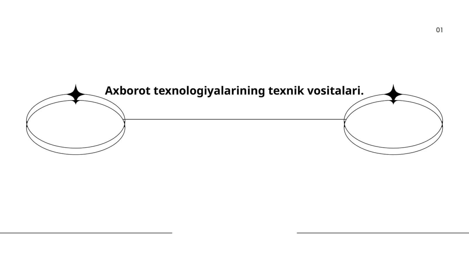 Axborot texnologiyalarining texnik vositalari 1