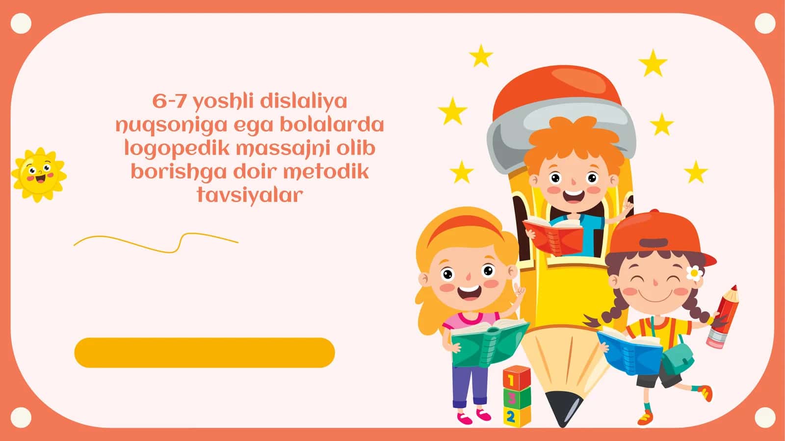 Dislaliya nuqsoniga ega bolalarda logopedik massajni olib borishga doir metodik tavsiyalar 1