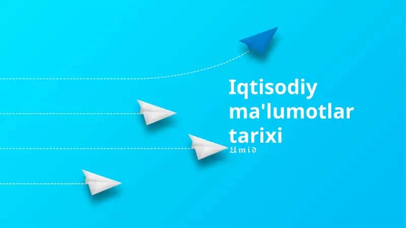 Iqtisodiy ma'lumotlar tarixi 1