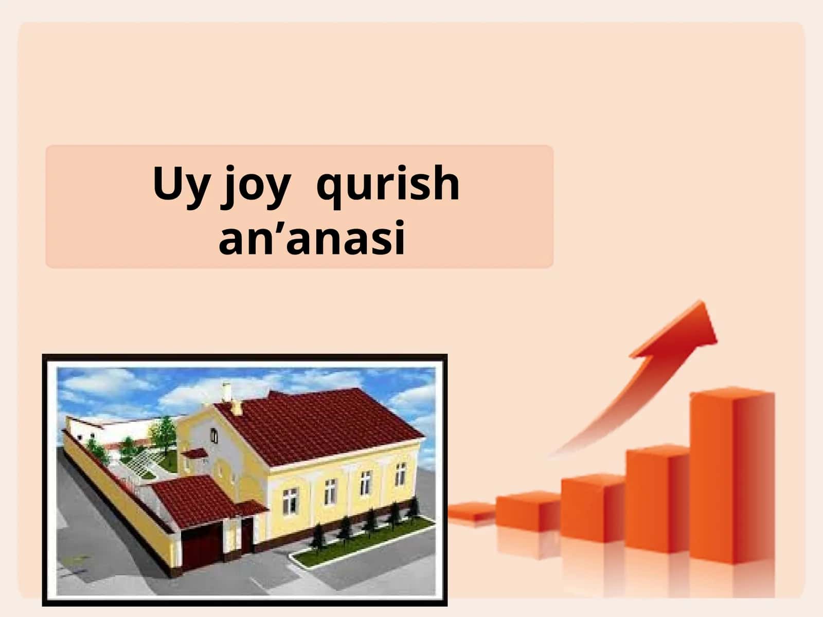 Uy joy qurish an’anasi 1