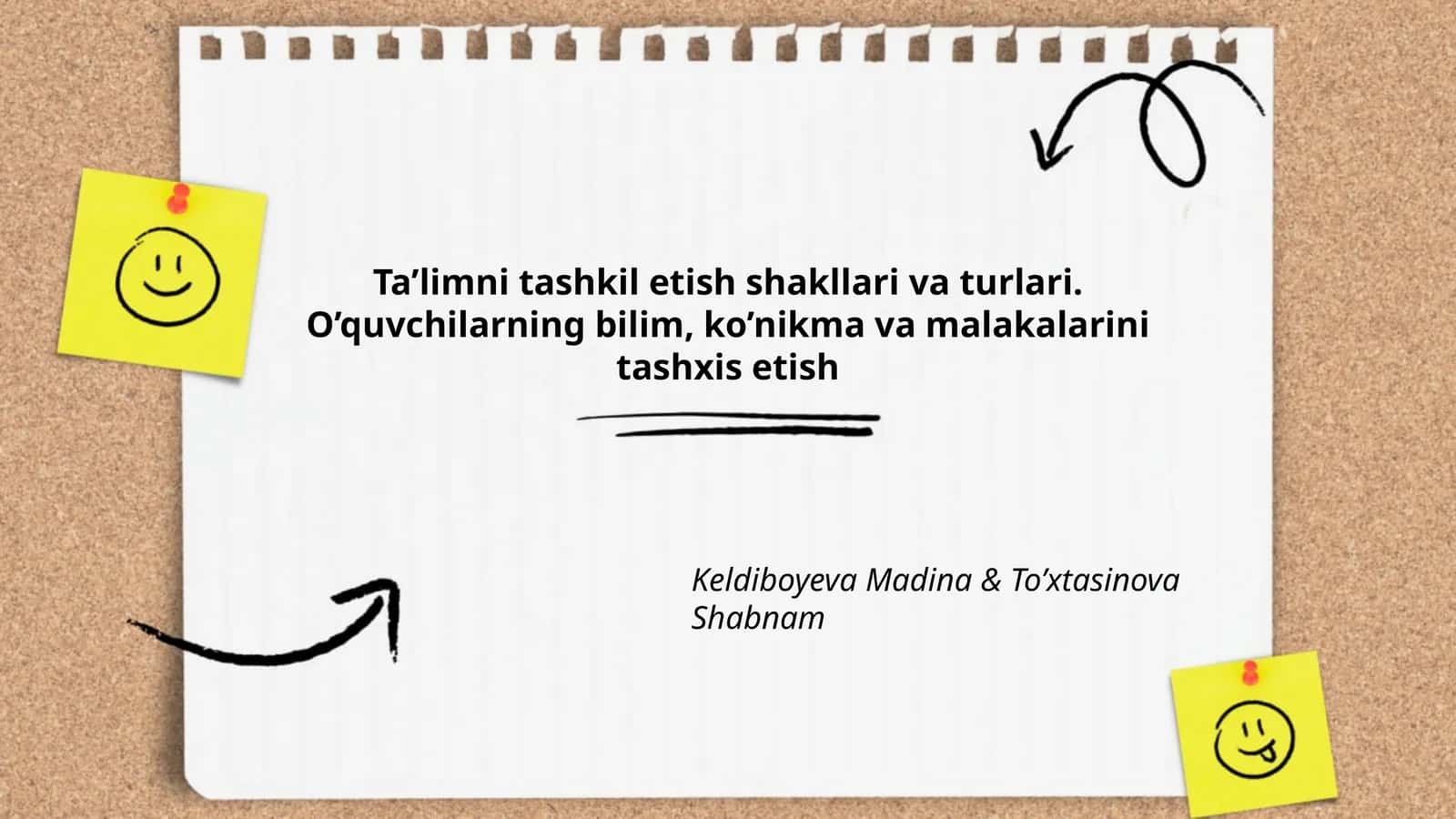 Ta’lim jarayonida o‘quvchilarni faollashtirish usullari 1