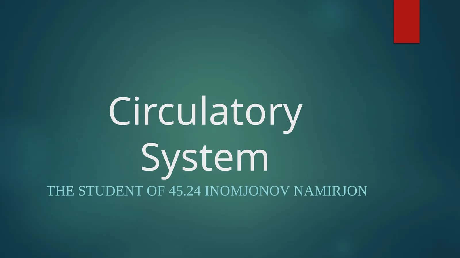 The Circulatory System: A Journey Through Your Body 1