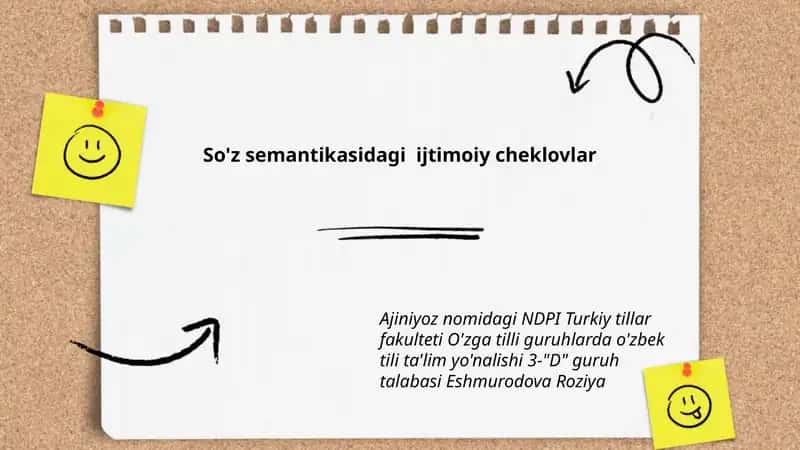So'z semantikasidagi ijtimoiy cheklovlar 1