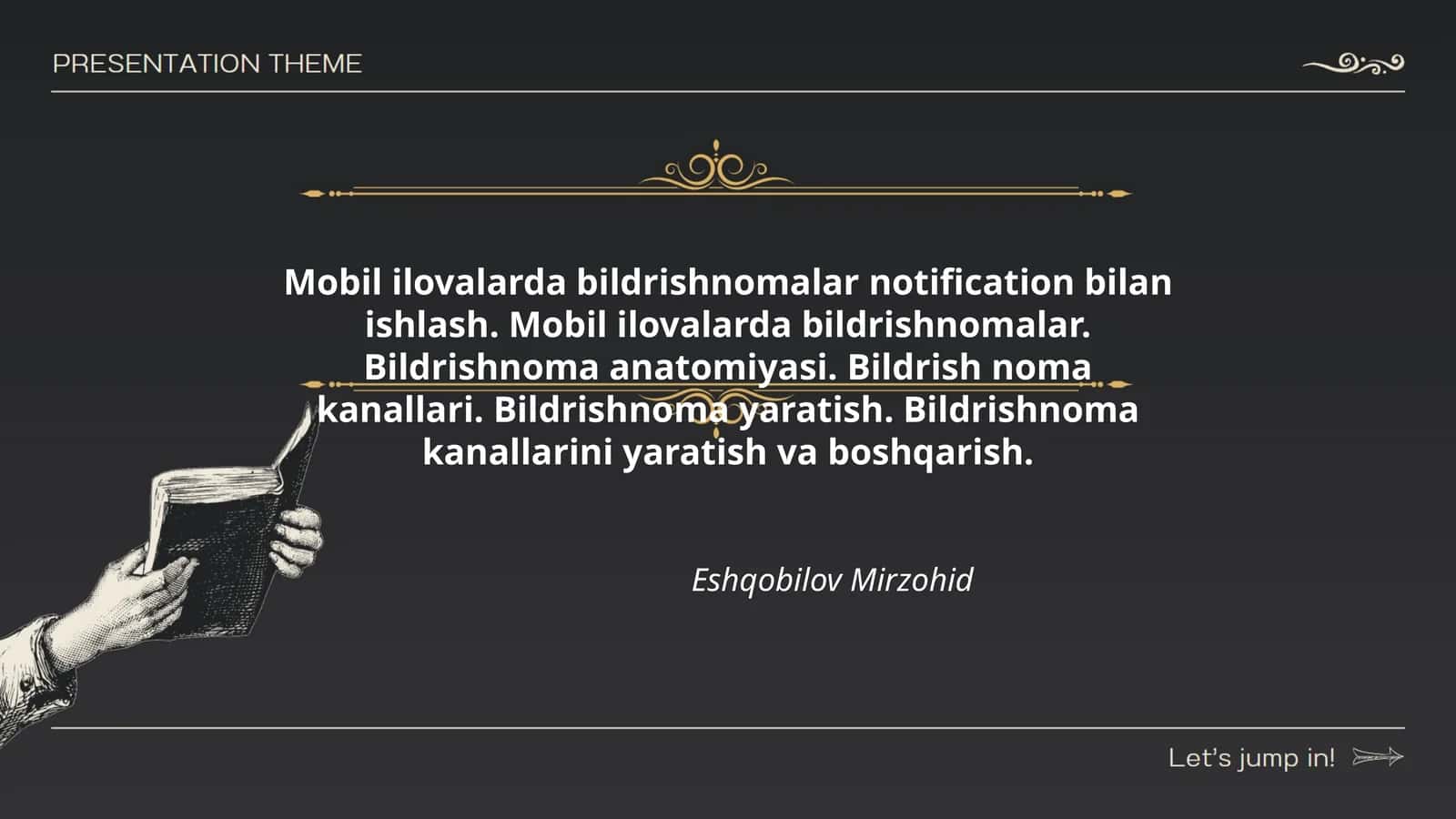 Mobil ilovalarda bildrishnomalar 1