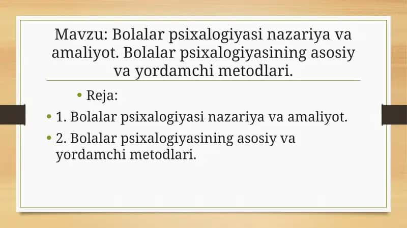 Bolalar psixalogiyasi nazariya va amaliyot 1