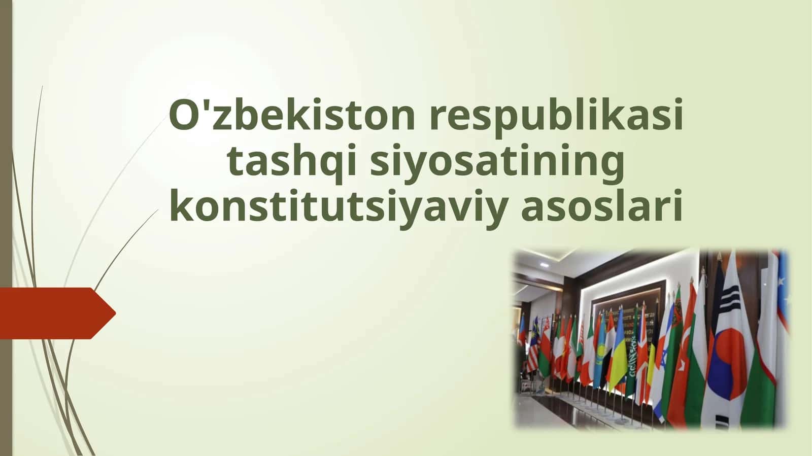 O'zbekiston Respublikasi Tashqisiyosati 1