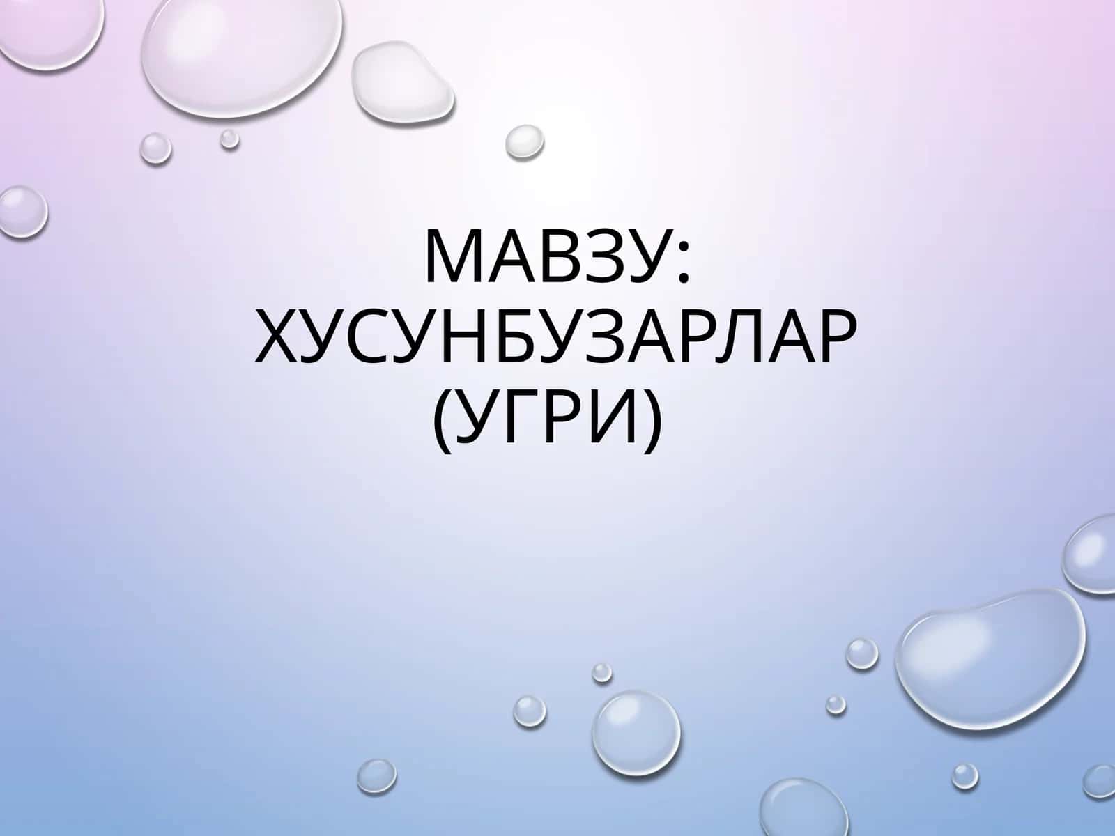 Хусунбузар 1